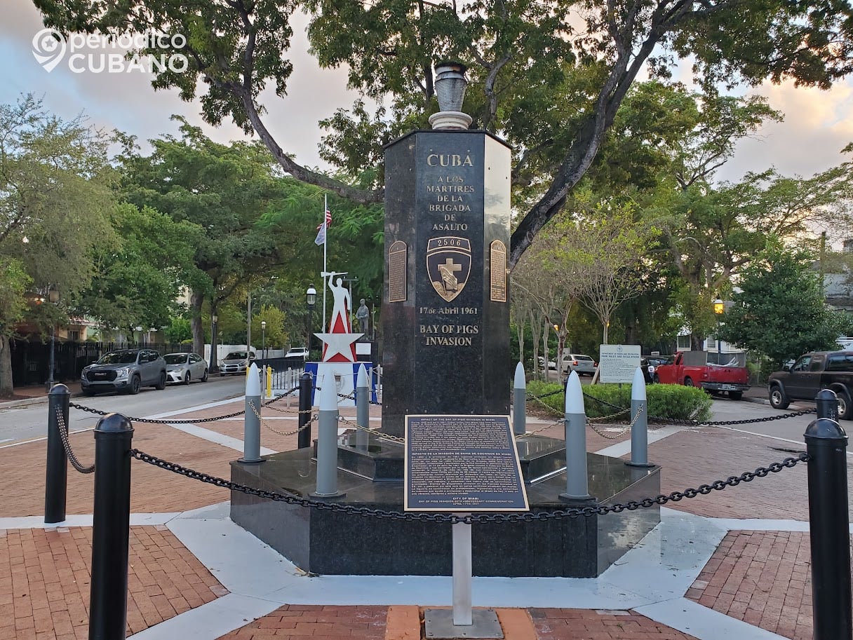 Vandalizan el Monumento a la Invasión a Bahía de Cochinos en La Pequeña Habana 4