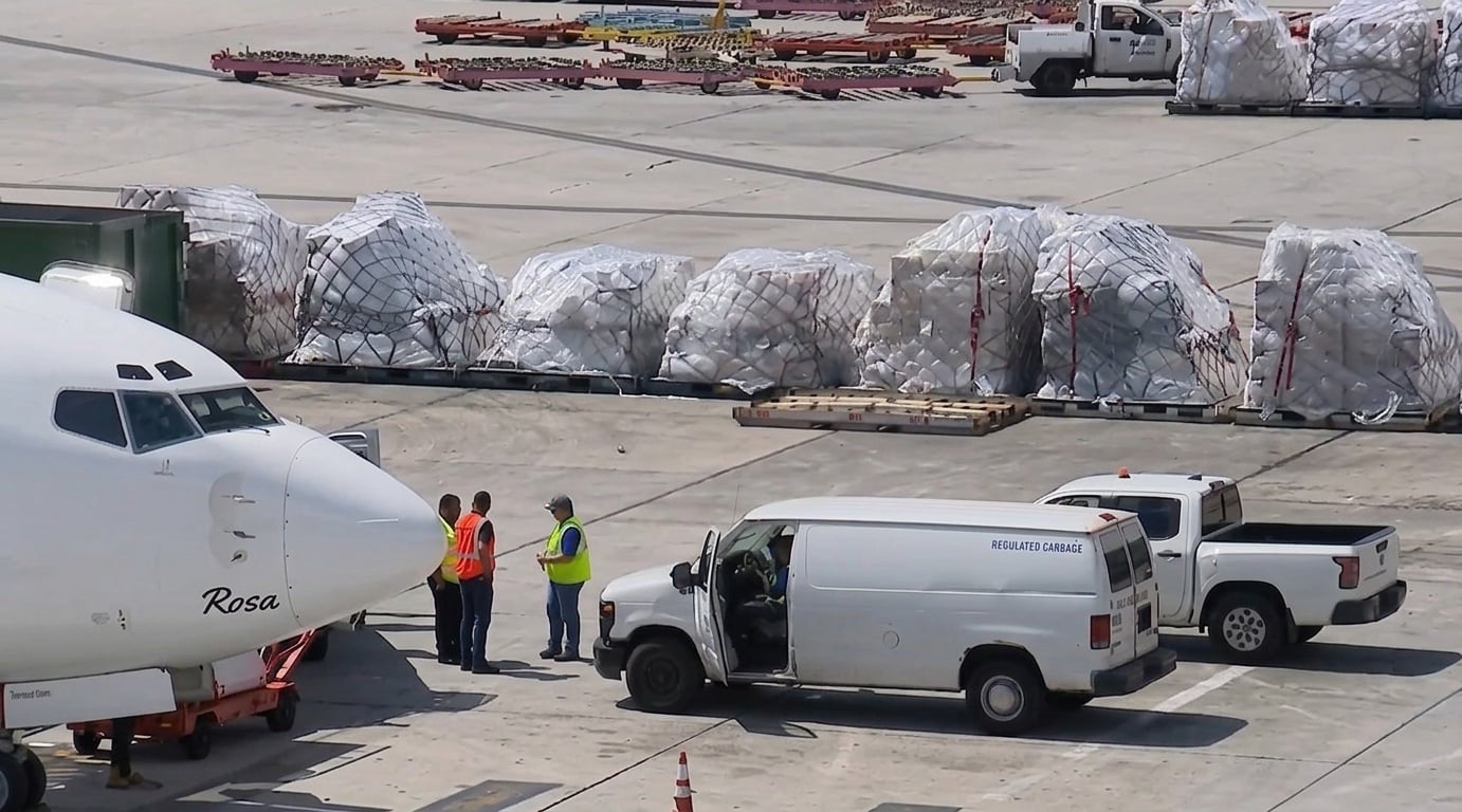 Vuelo de ayuda humanitaria sale de EEUU a Cuba esto lleva el cargamento del programa de 100 millones de USD