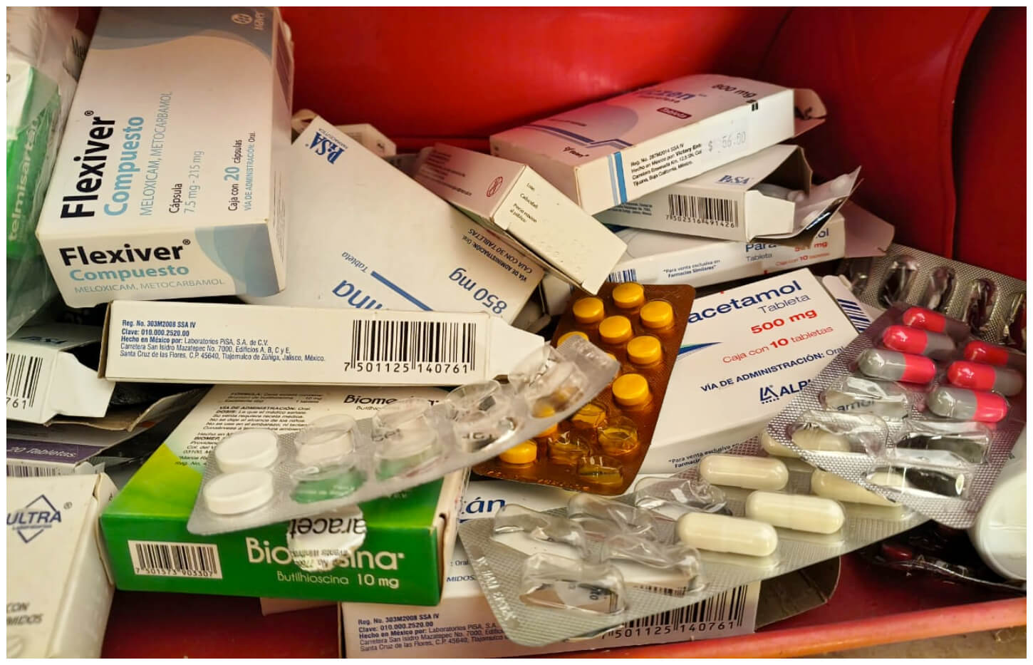 Medicamentos, medicinas, pastillas.