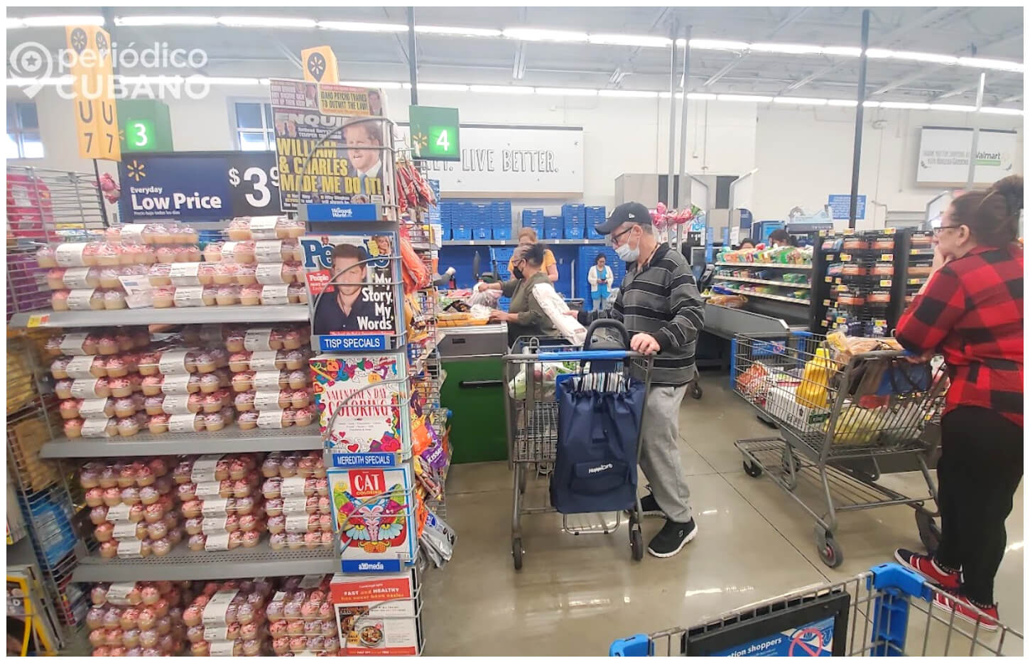 Supermercado en EEUU. Imagen de referencia.