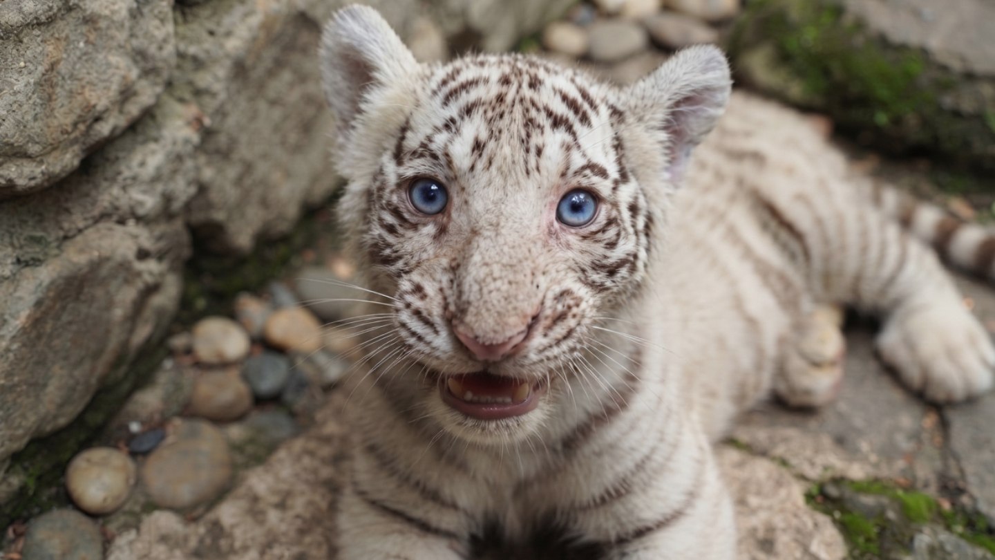 tigre de bengala blanco-Cuba