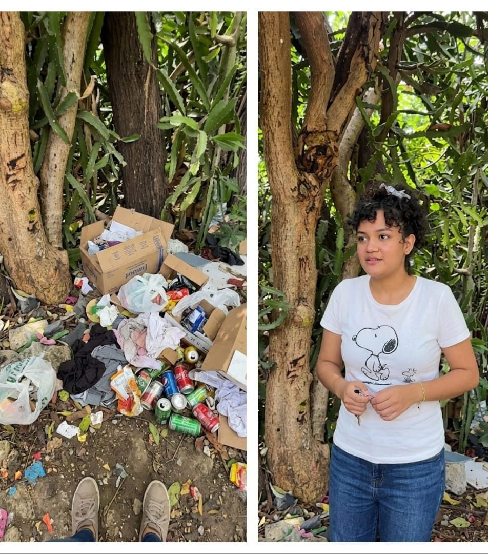 La “utopía en el horizonte” choca con la basura cada 10 pasos