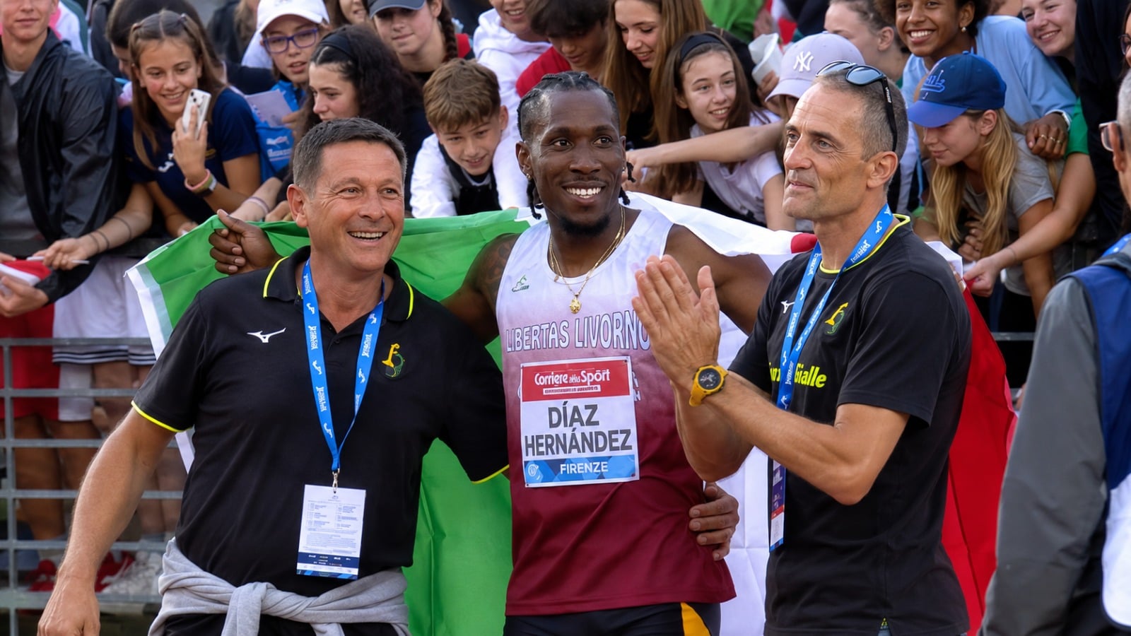 Andy Díaz se corona campeón europeo de triple salto con récord de 18,15 metros
