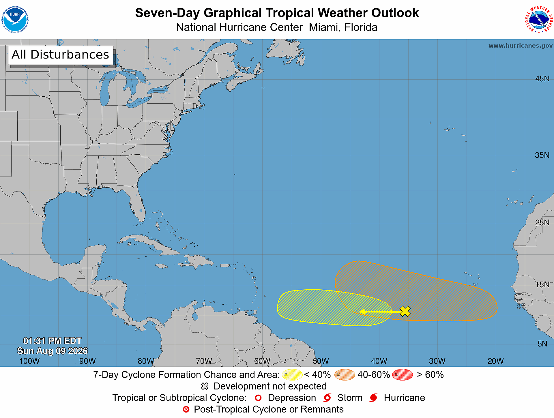 Bajo vigilancia dos ondas tropicales que podrían representar un riesgo para Cuba