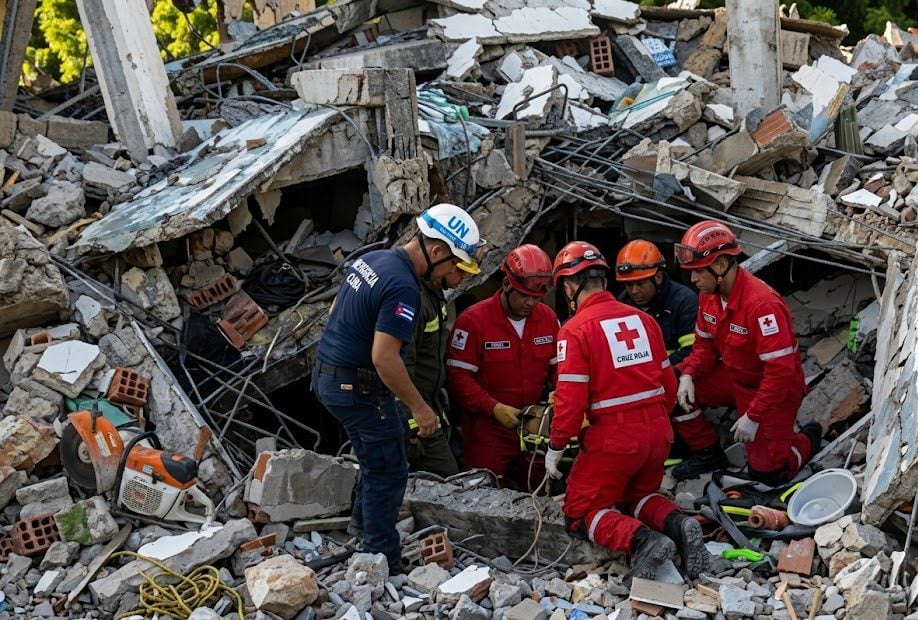 Última hora en Remedios: derrumbe deja varias personas atrapadas en su interior