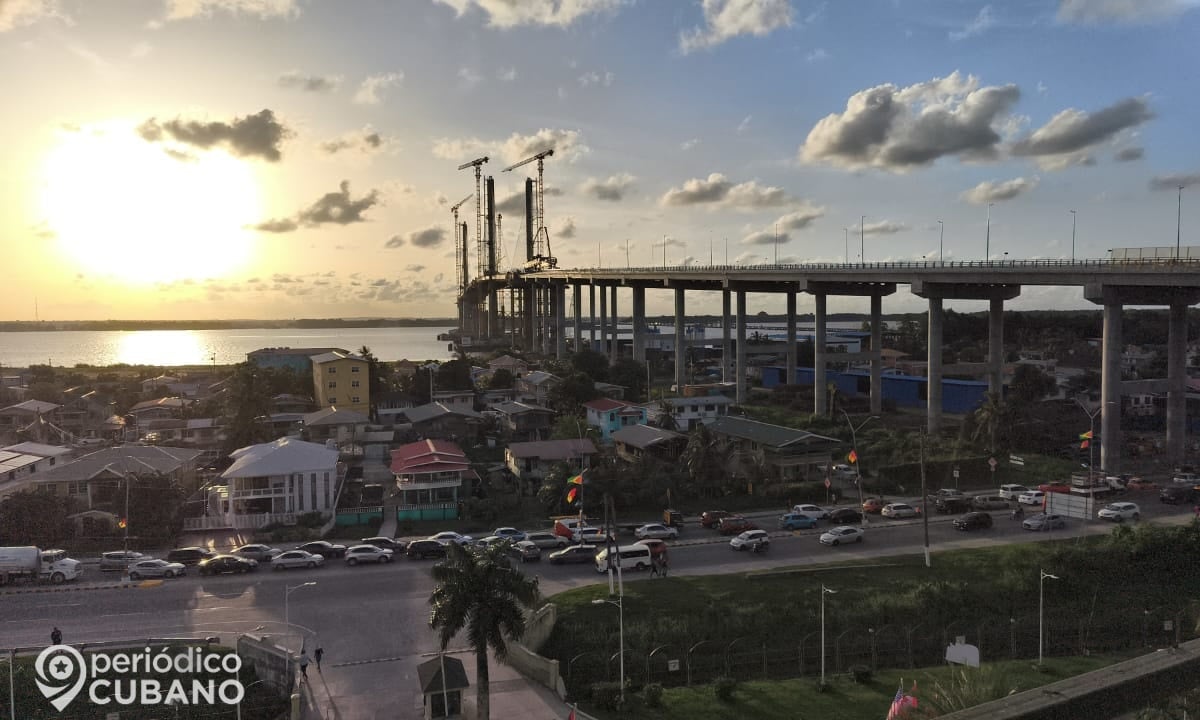 Georgetown, capital de Guyana.