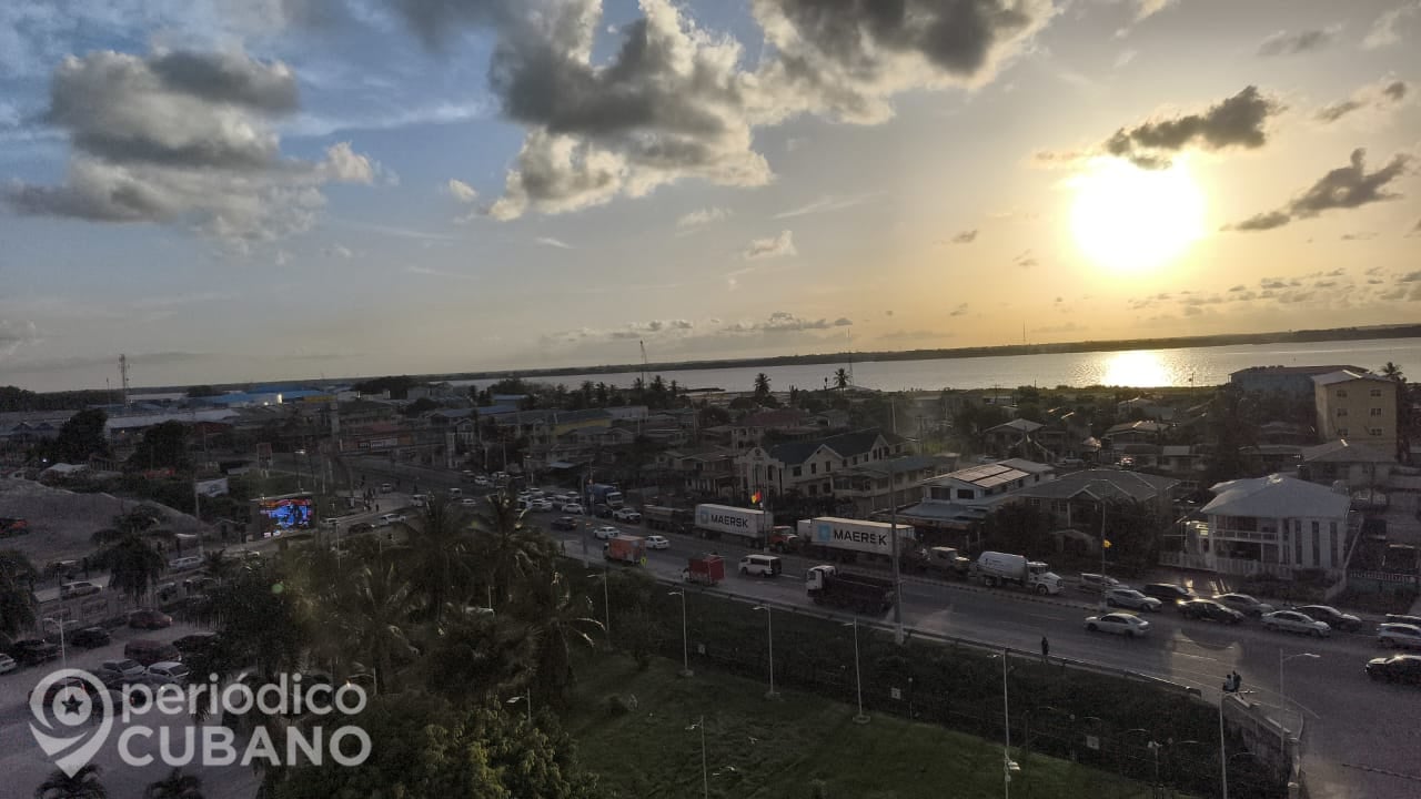 Fotografía de la ciudad de Georgetown, en Guyana.