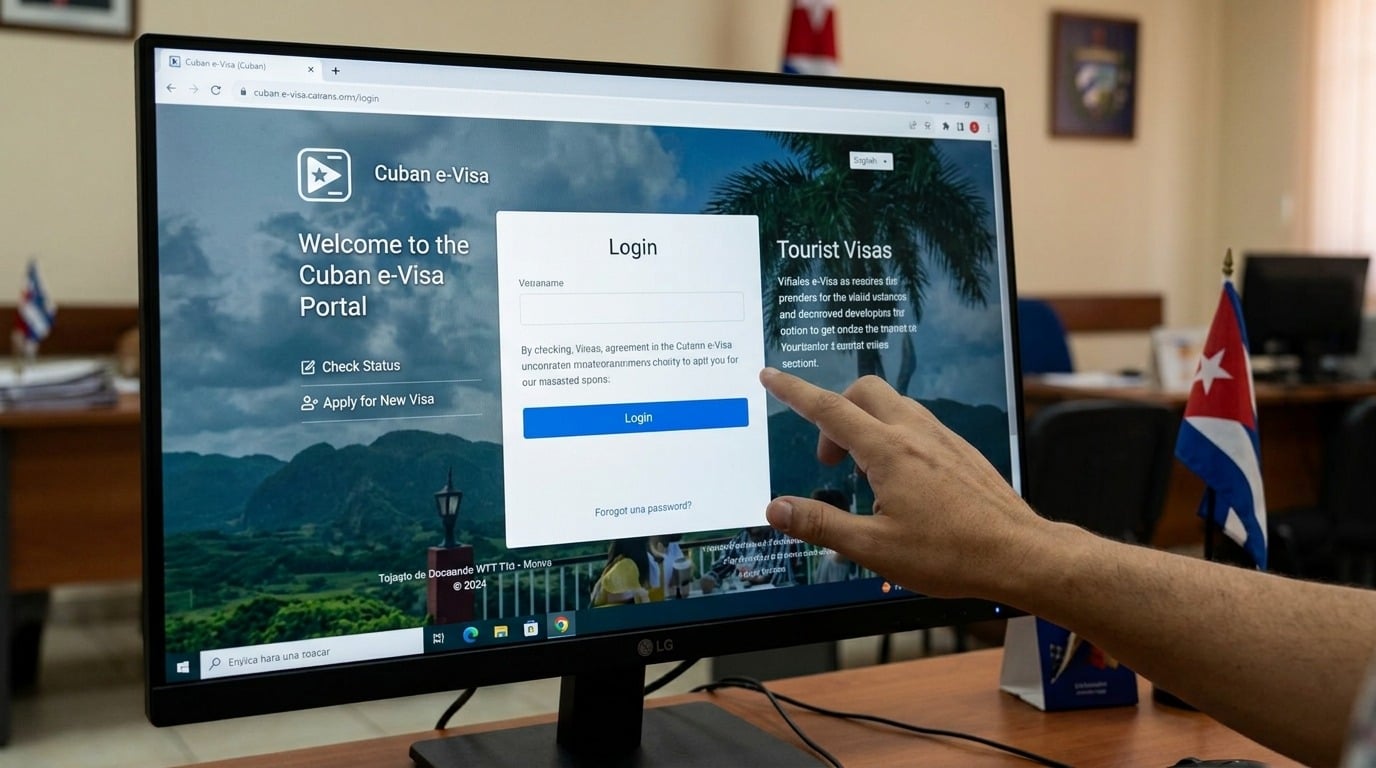 Cuba suspenderá las emisión de visas electrónicas