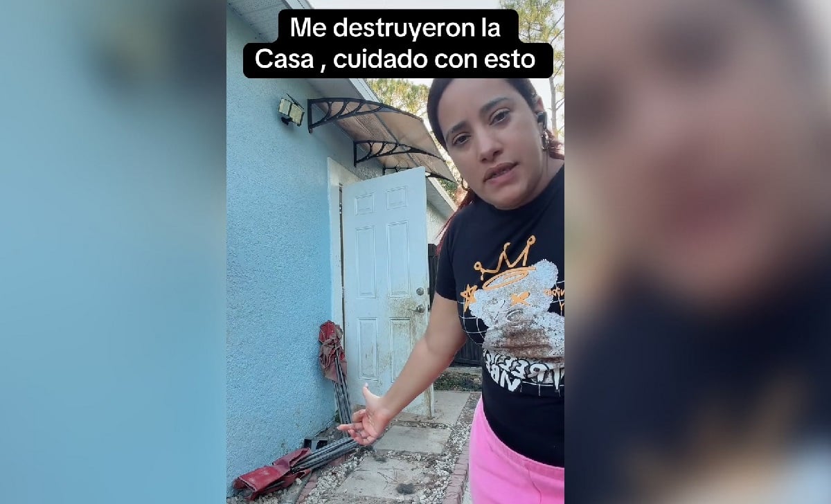 Cubana denuncia a sus inquilinos en Florida.