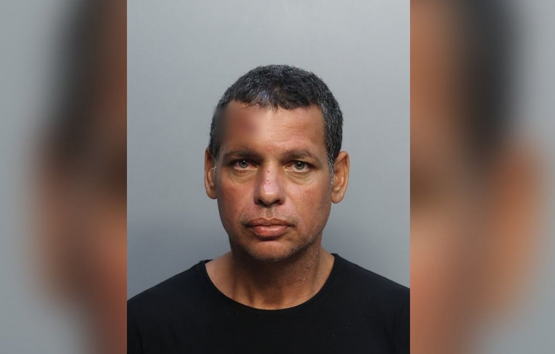 Foto del cubano detenido en Miami por homicidio.