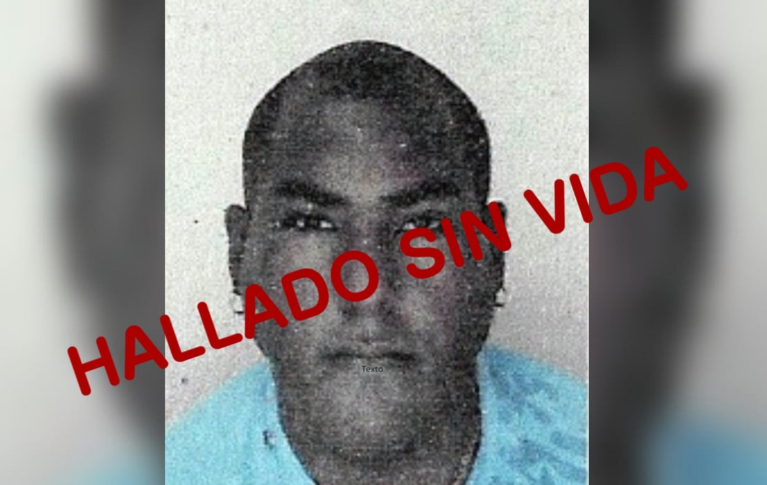 Imagen del cubano hallado sin vida en Panamá.