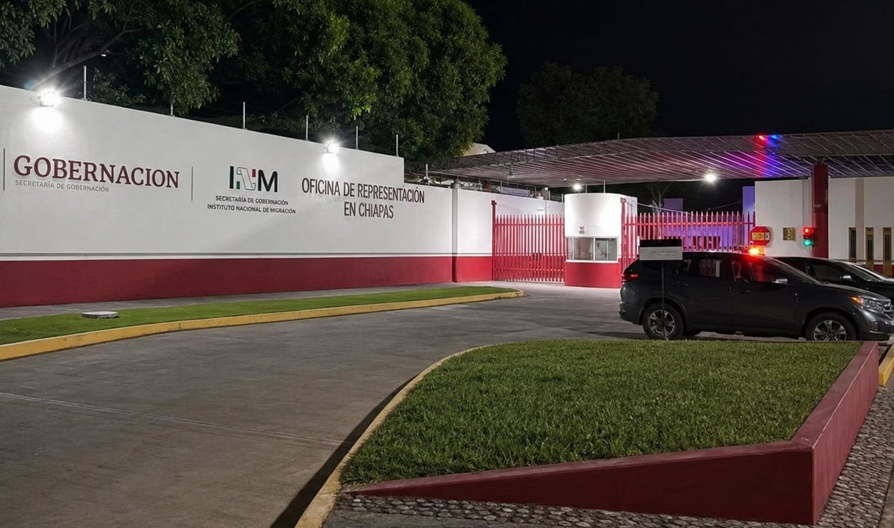 Instituto Nacional de Migración en Chiapas.