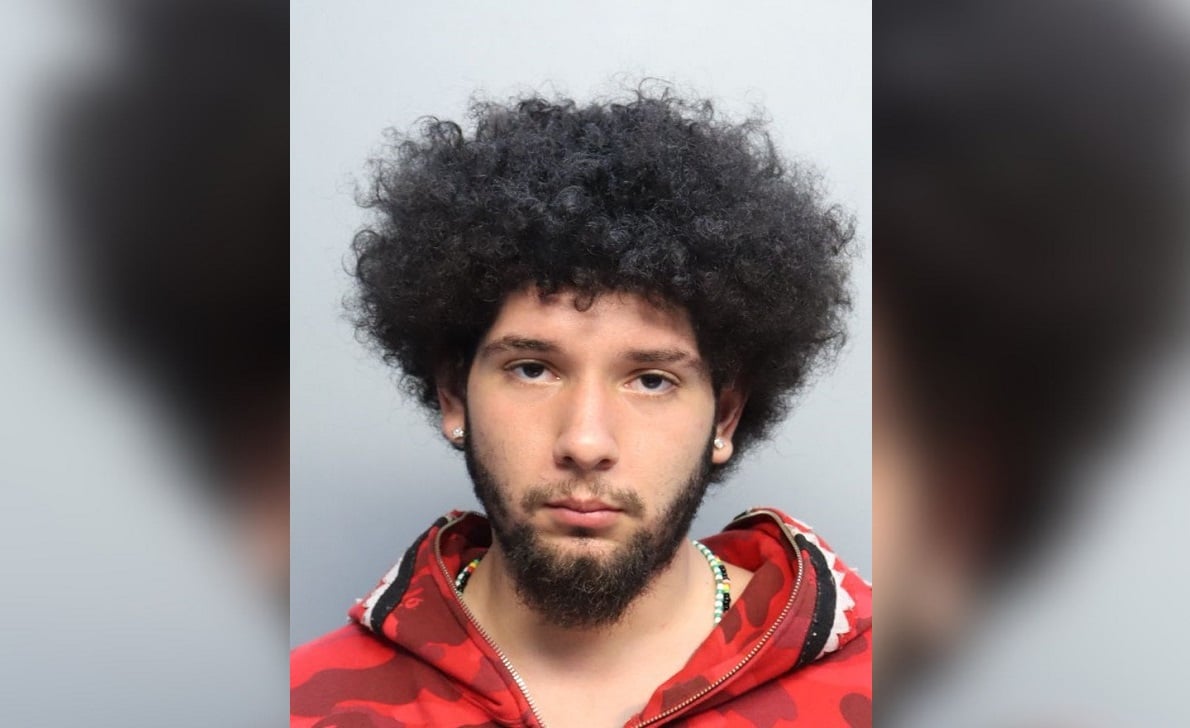 Joven detenido por las autoridades de Miami-Dade.