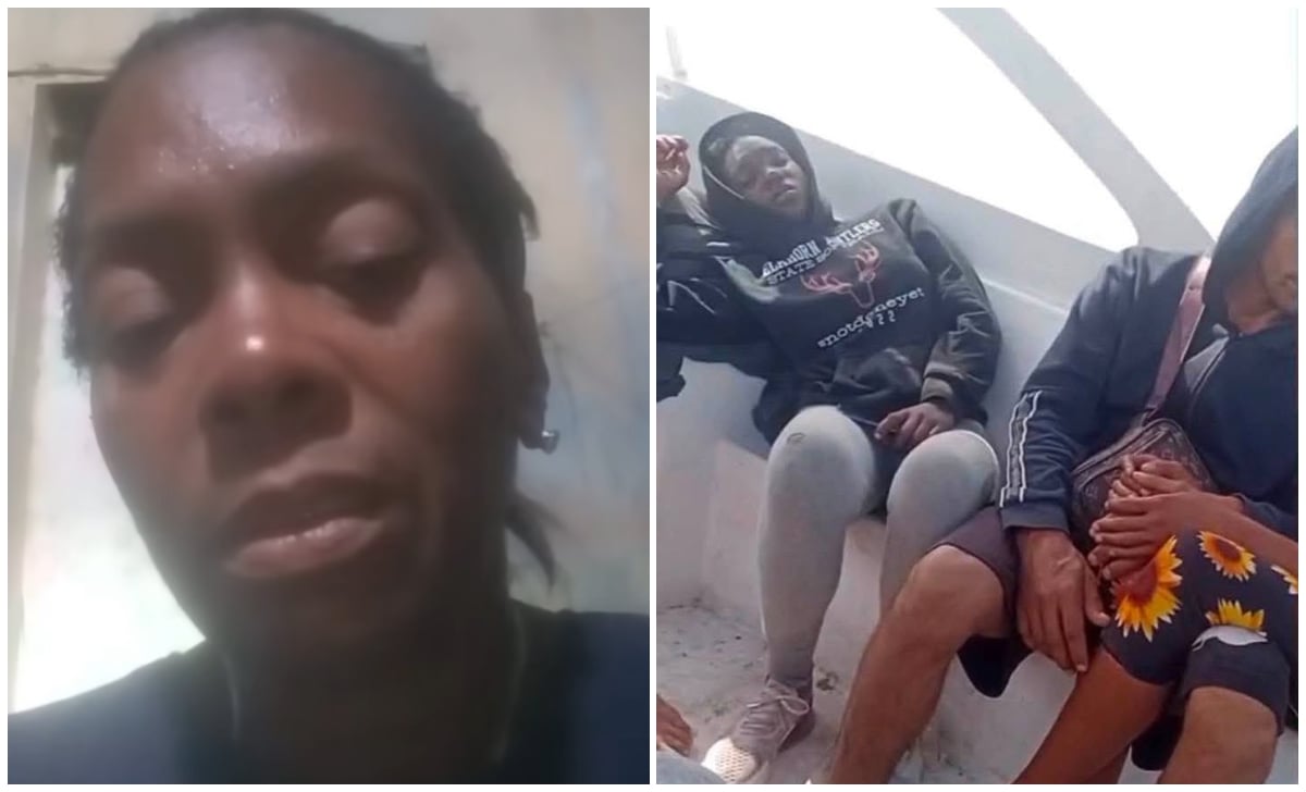 Madre de una de las jóvenes rescatadas.