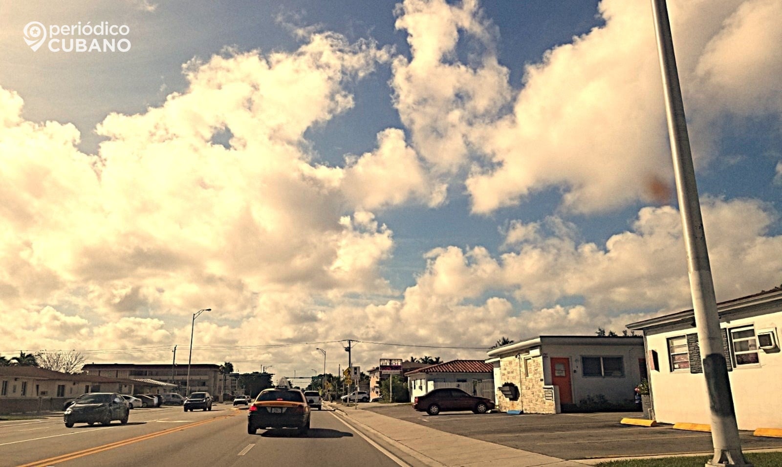 Imagen de las calles de Miami, Florida.