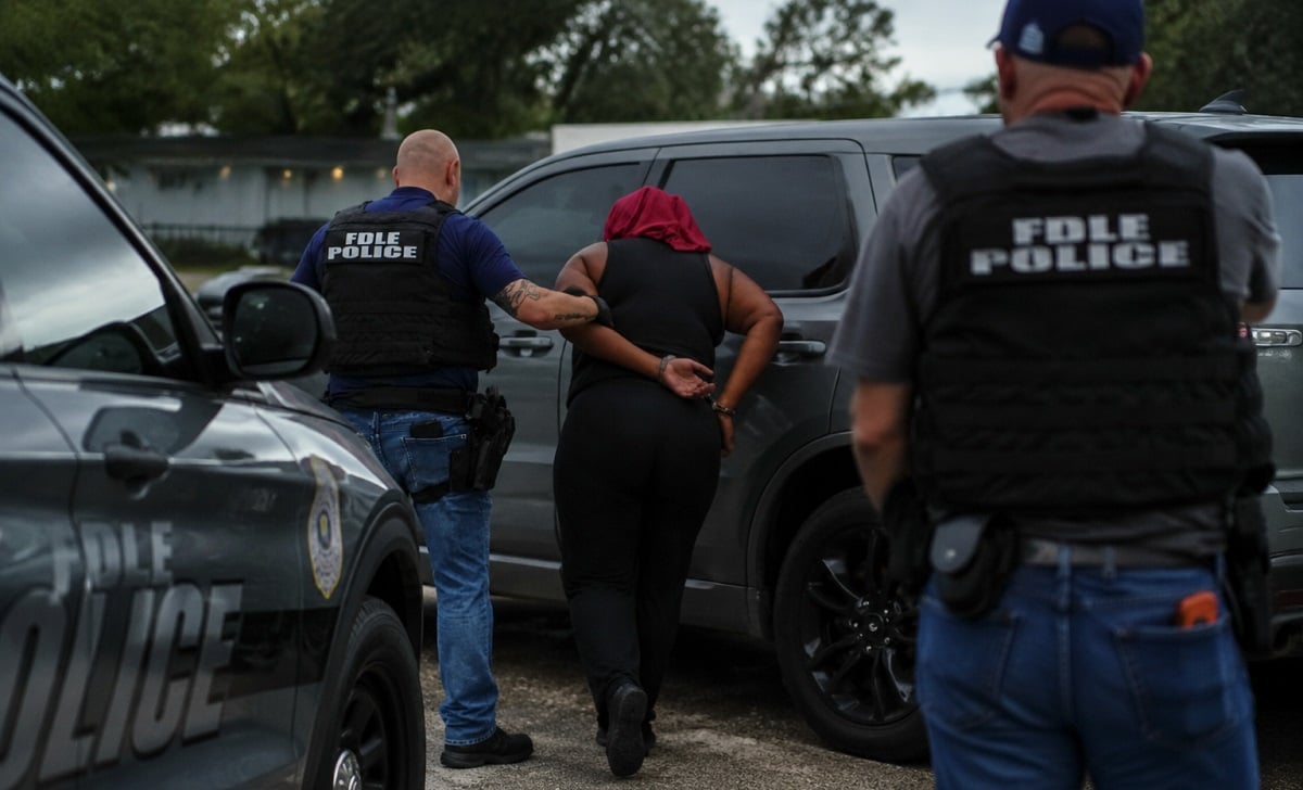 Arresto de mujer en Miami-Dade.