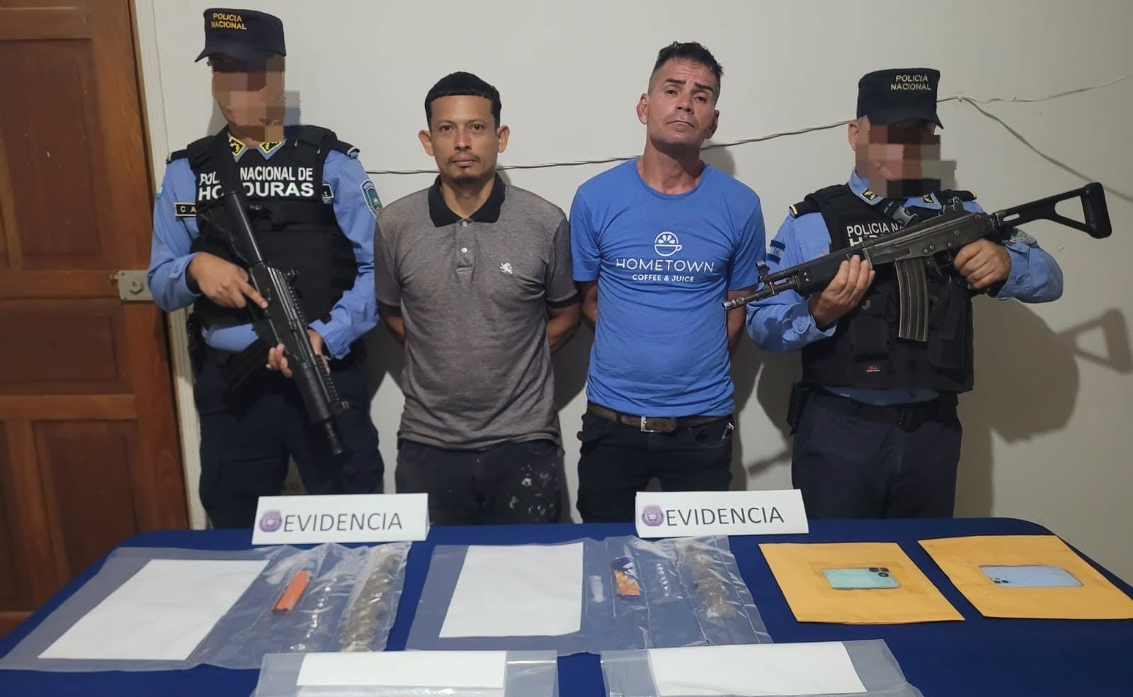 Cubano detenido en Honduras.