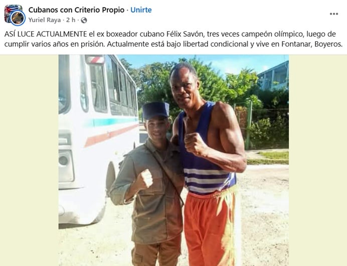 Revelan fotografía del actual aspecto físico del boxeador cubano Félix Savón 2
