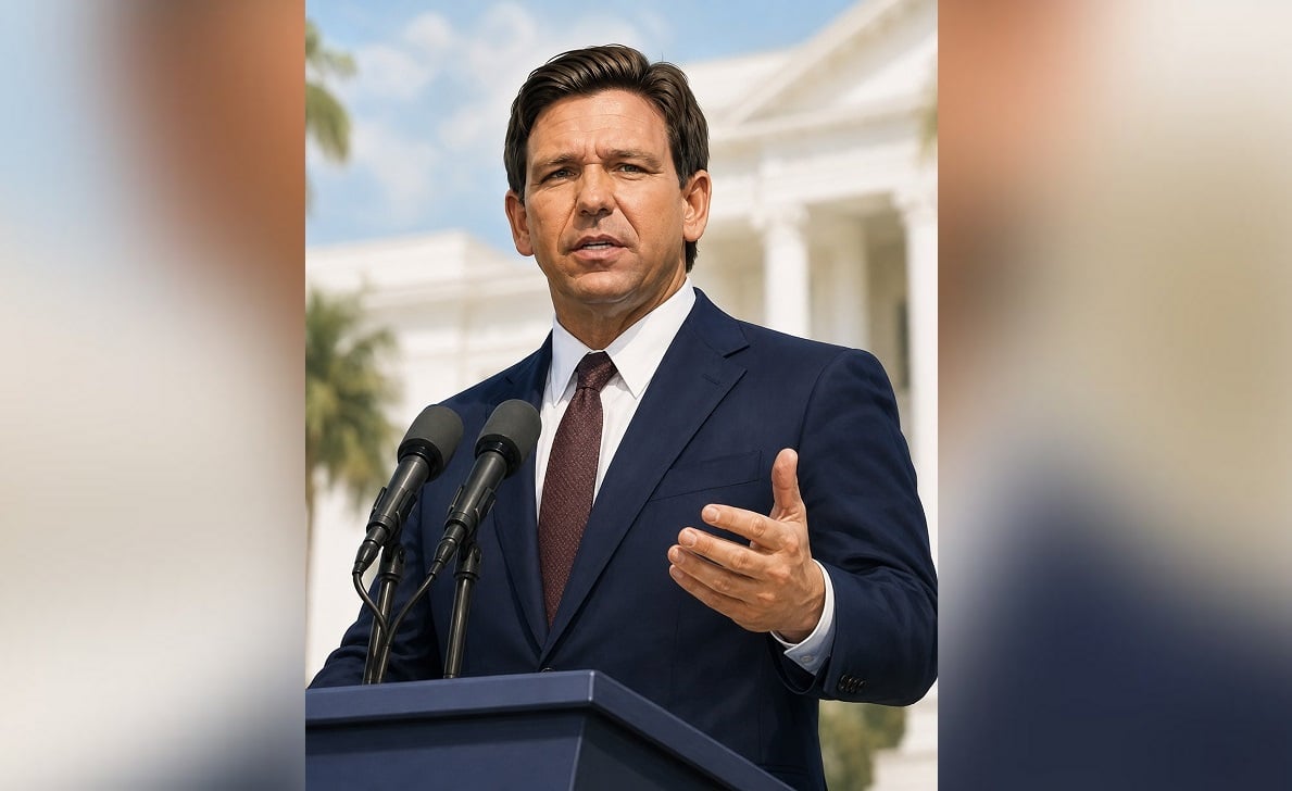 Imagen ilustrativa de RonDeSantis, gobernador de Florida.