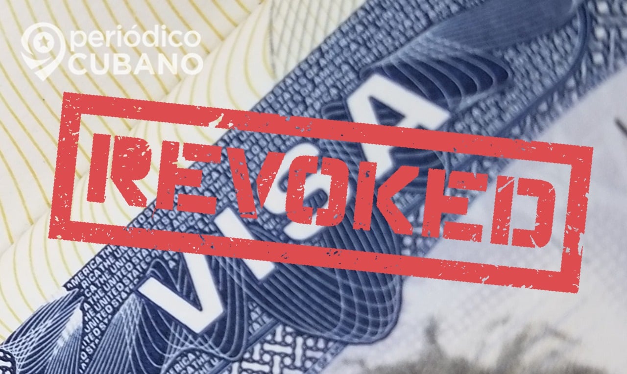 Imagen ilustrativa de una visa de EEUU revocada.
