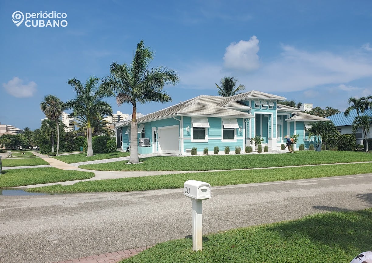 Una casa ubicada en Marco Island, Florida.