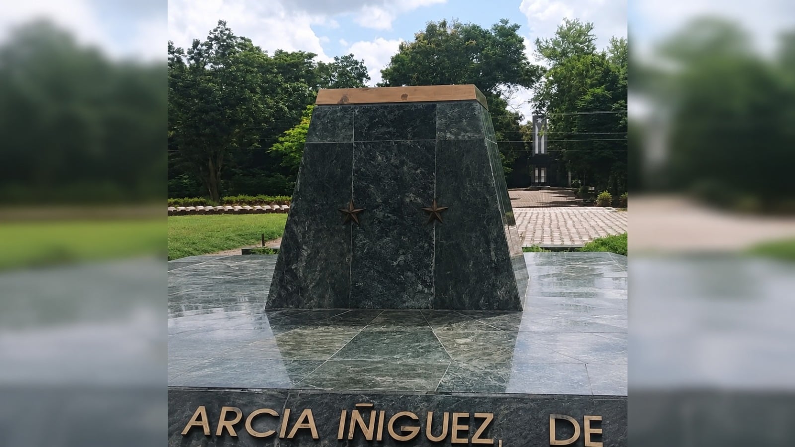 Se llevan una estrella del monumento a Calixto García en Holguín