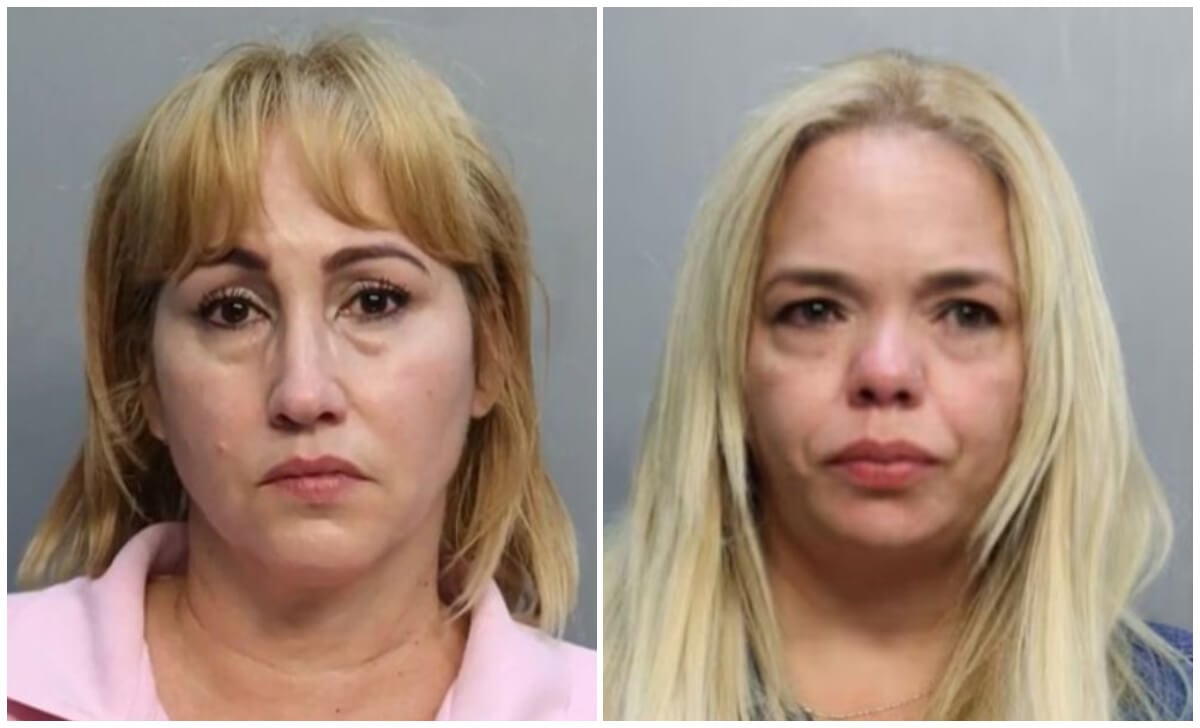Yuliedy Díaz (izquierda) y Arays Izquierdo (derecha) fueron detenidas por apoderarse de miles de dólares en joyas de lujo.