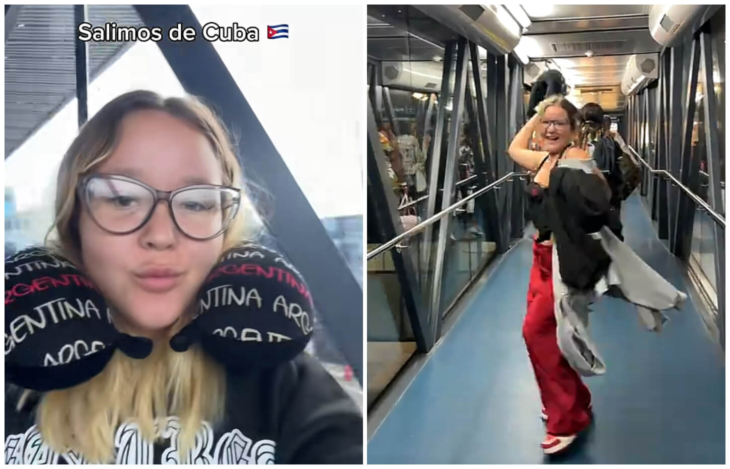 La cantante cubana Mary Martinez salió del país por primera vez.