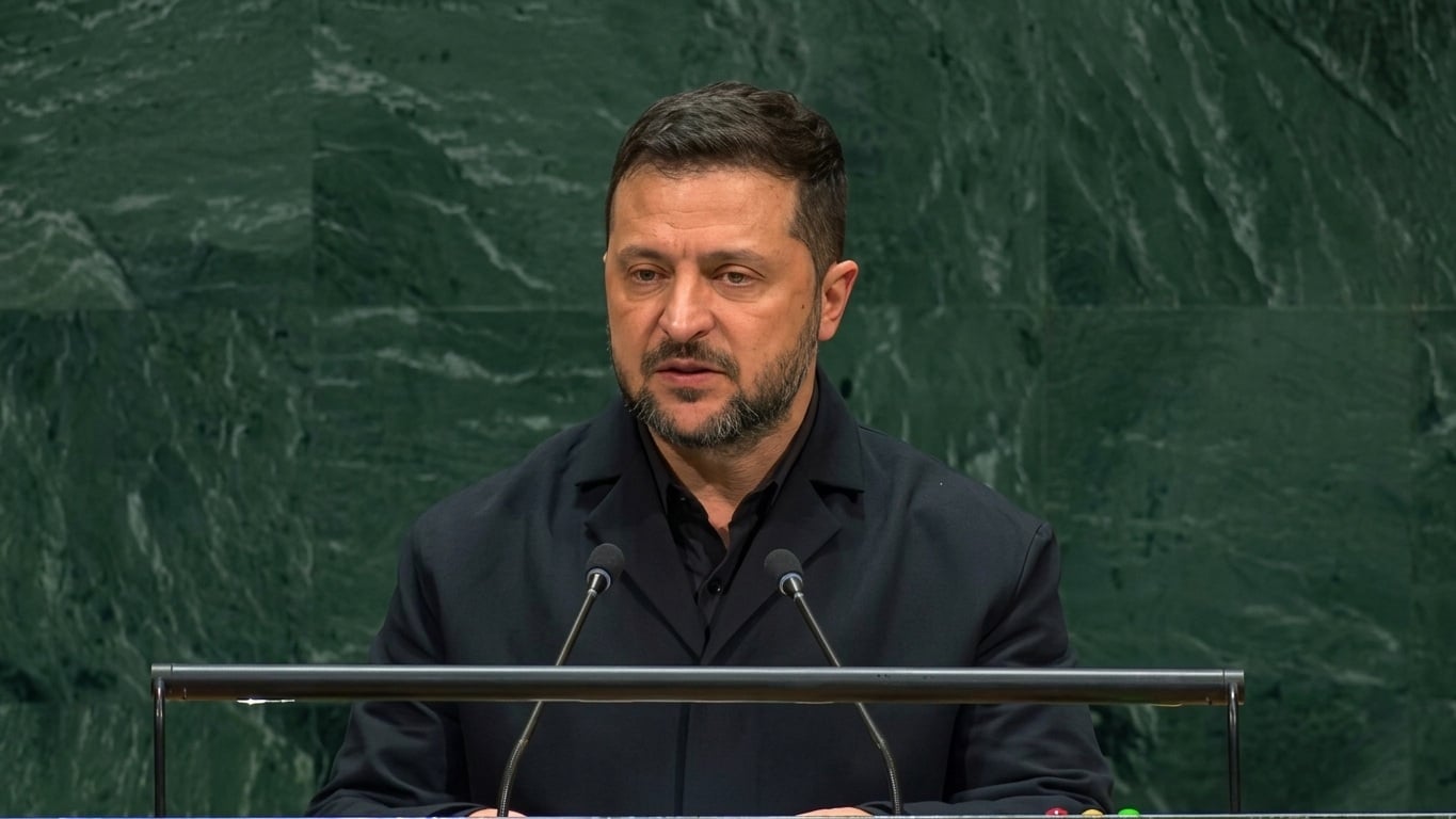 Asamblea de la ONU Zelensky lanza mensaje al régimen por los cubanos en el ejército ruso