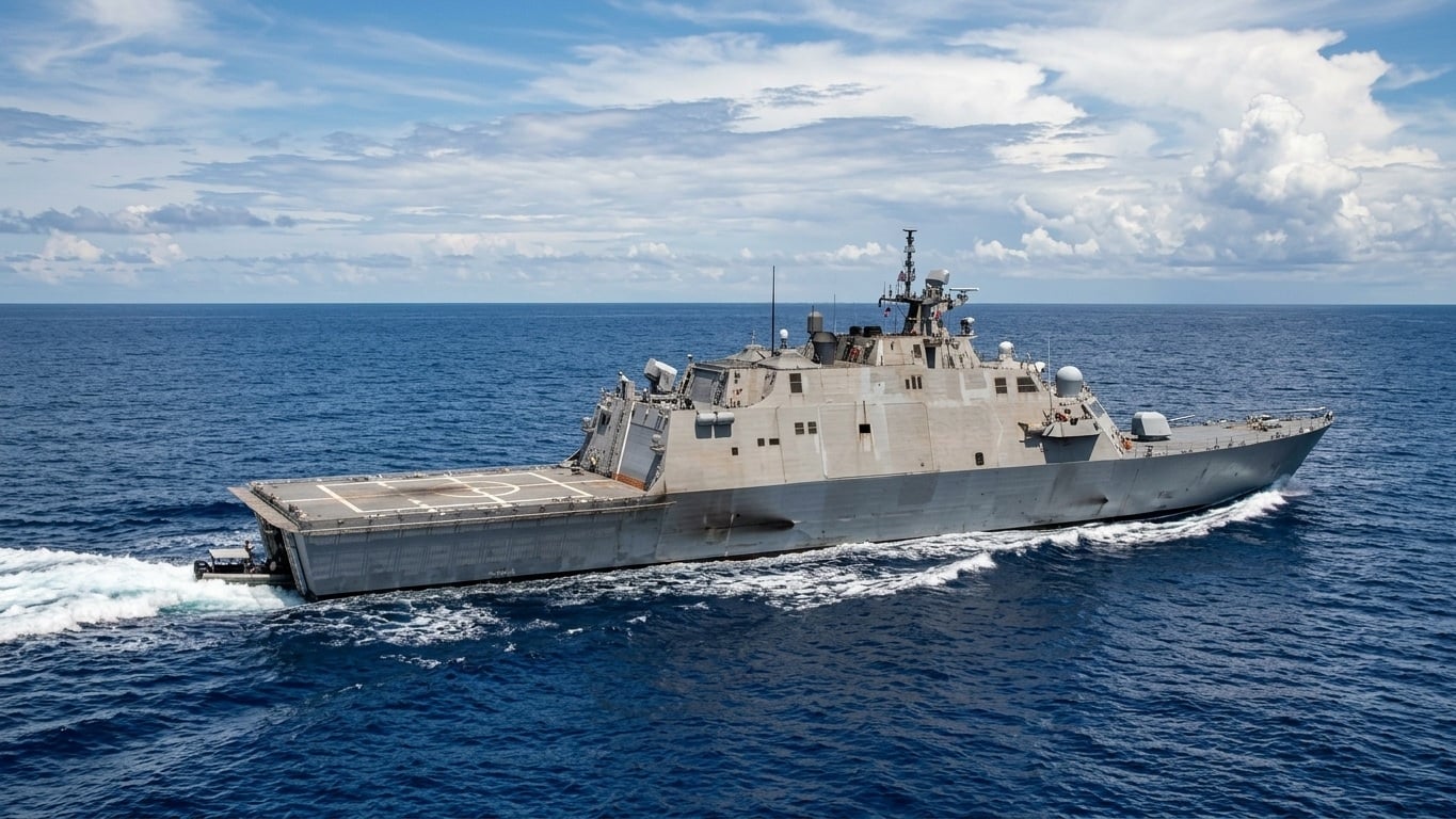 Buque de guerra USS Billings llega a la base naval de Guantánamo