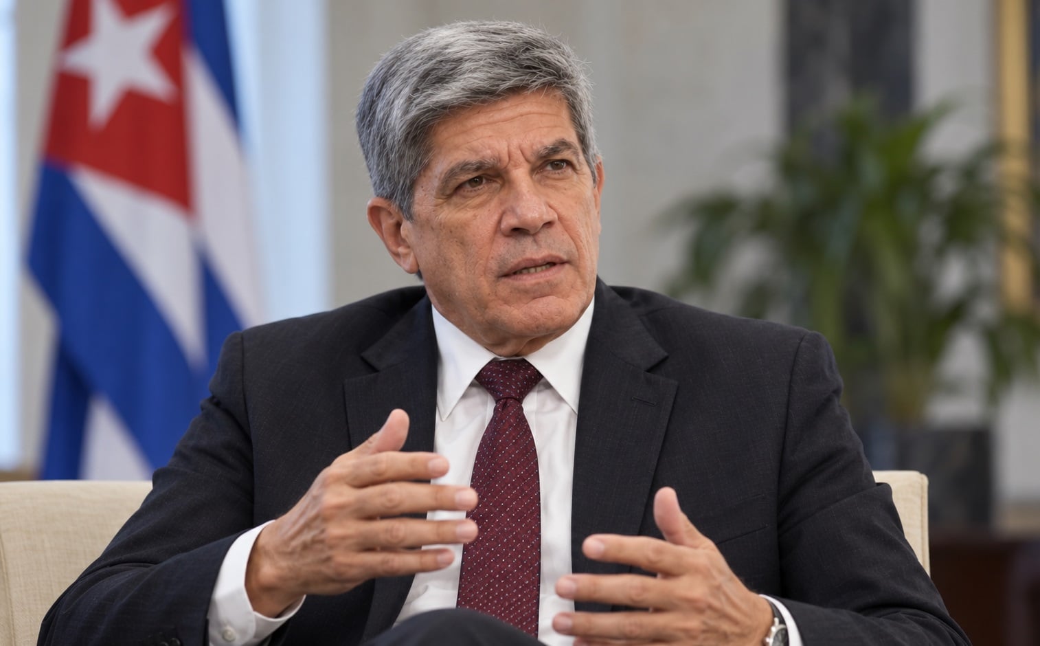 Carlos Fernández de Cossío, viceministro de Cuba.