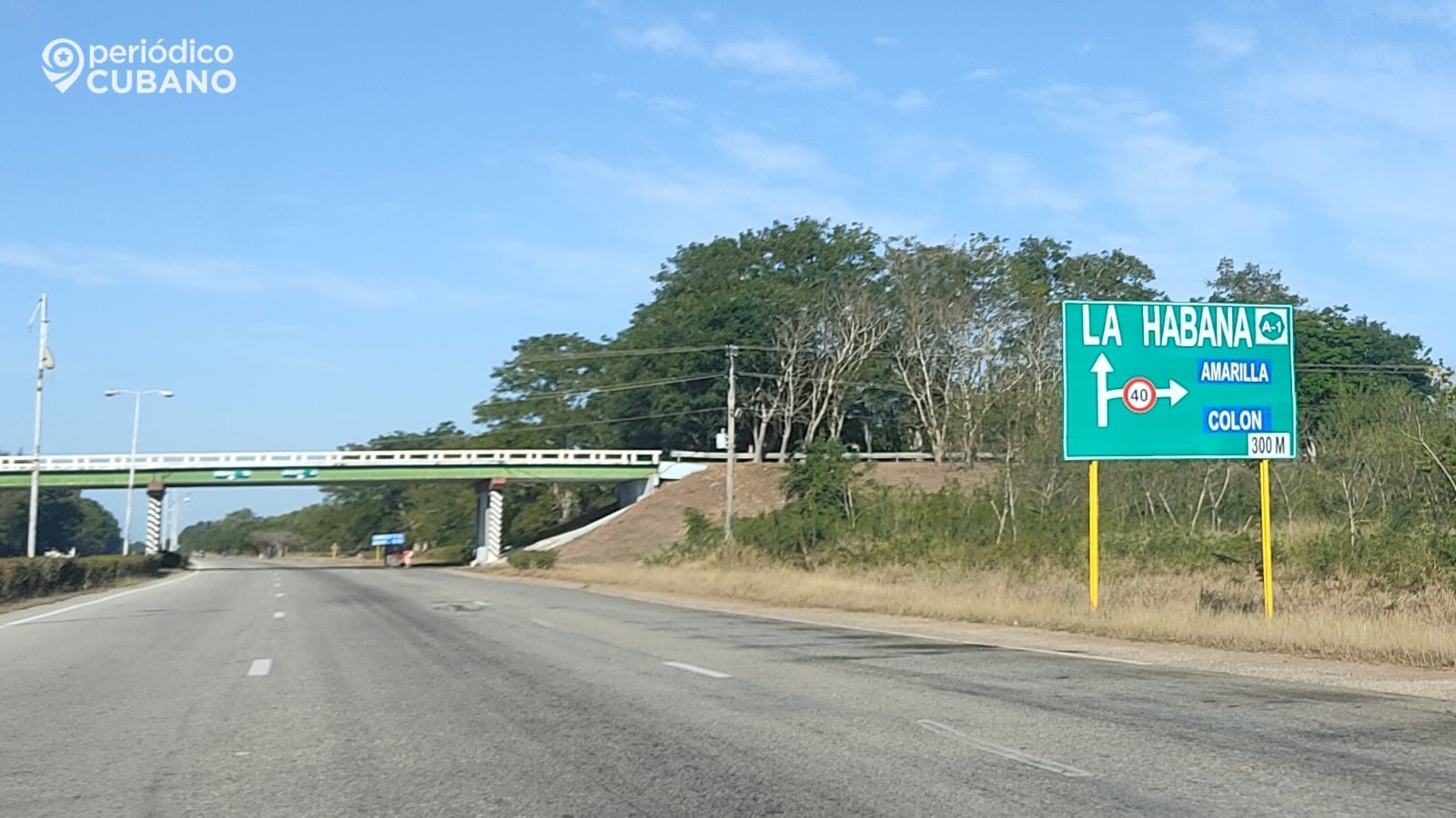 Cuba anuncia cierre total en tramo de la Autopista La Habana-Pinar del Río