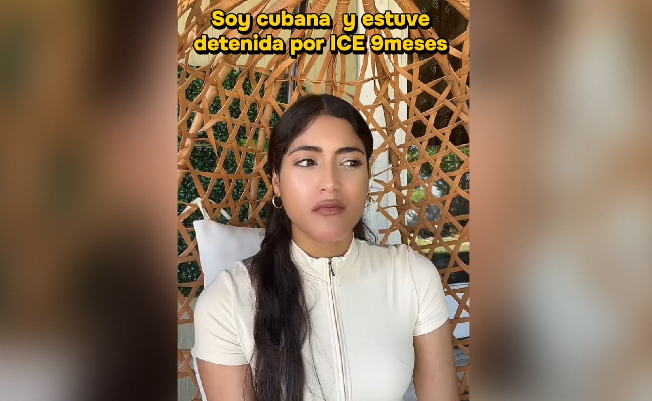 Cubana detenida por ICE.