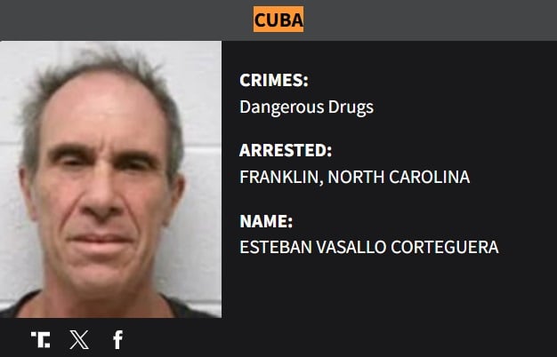 La captura del cubano fue presumida por las autoridades de EEUU.