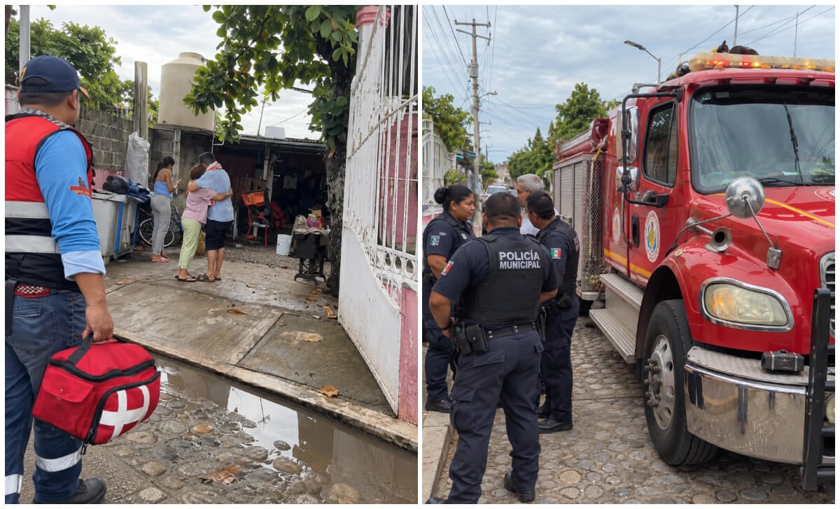 Los bomberos controlaron el fuego en poco tiempo.