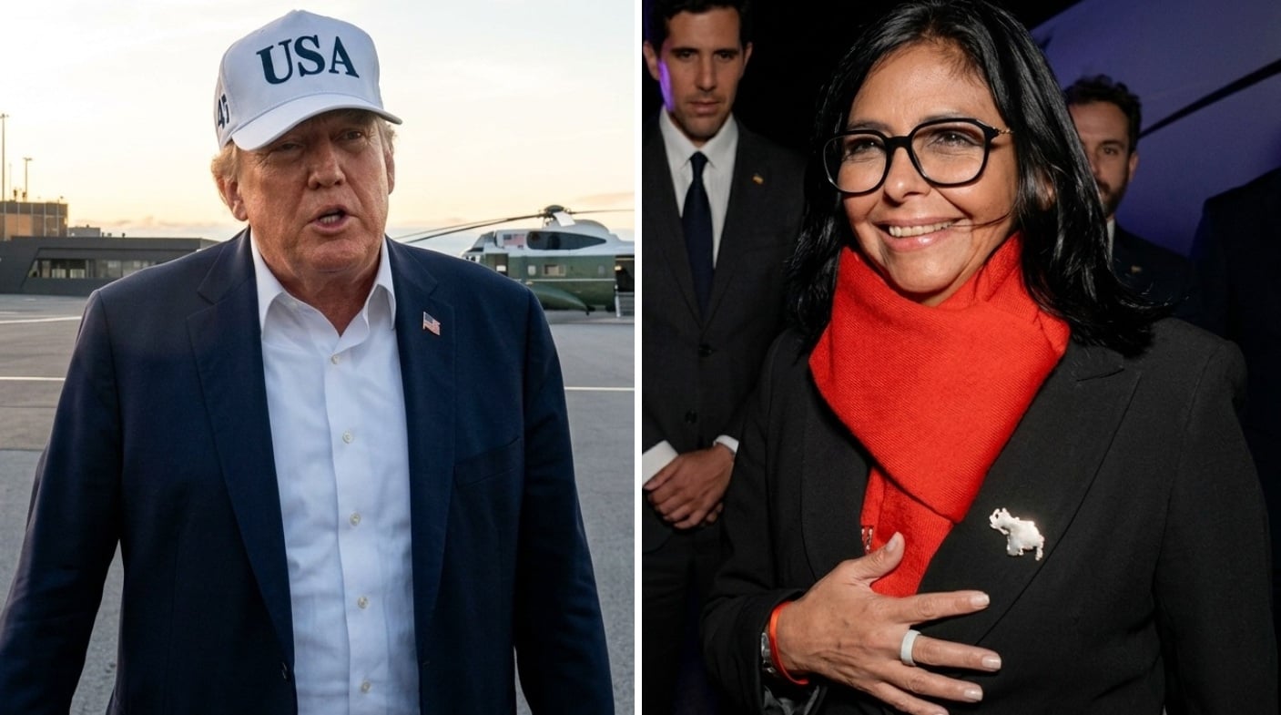 Delcy Rodríguez se reúne con Trump mientras Maduro sigue detenido y Machado no logra regresar a Venezuela1
