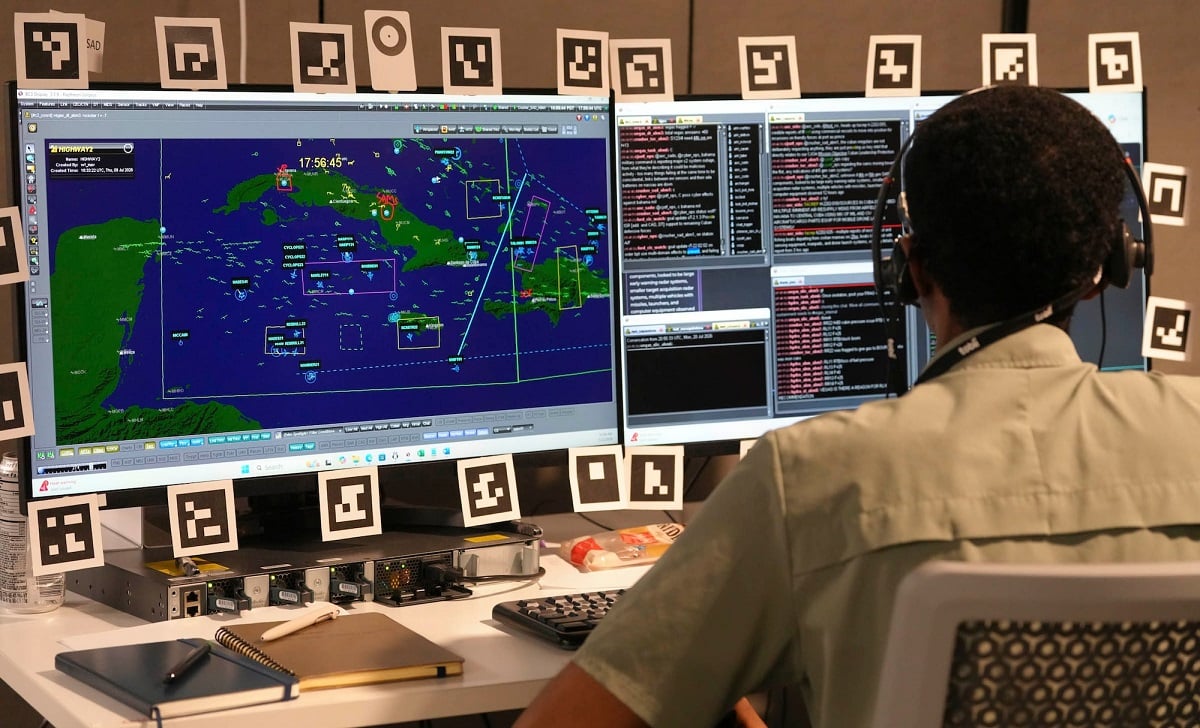 Mapa de Cuba en experimento militar con IA.