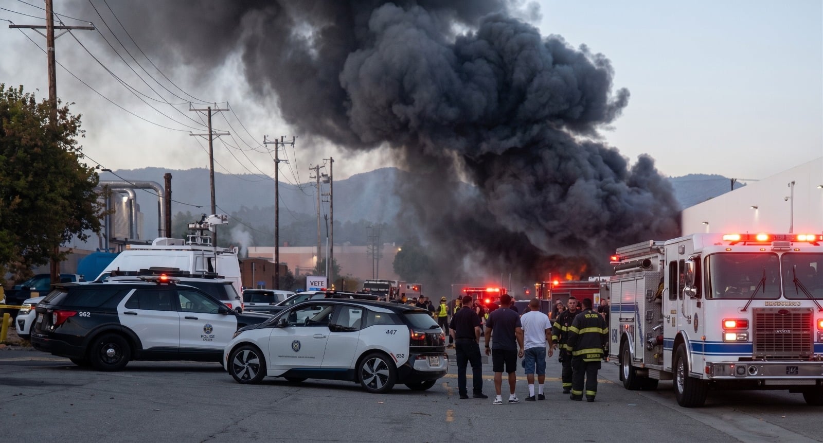 Helicóptero de la cadena NBC se estrella en plena transmisión en vivo y deja 3 muertos