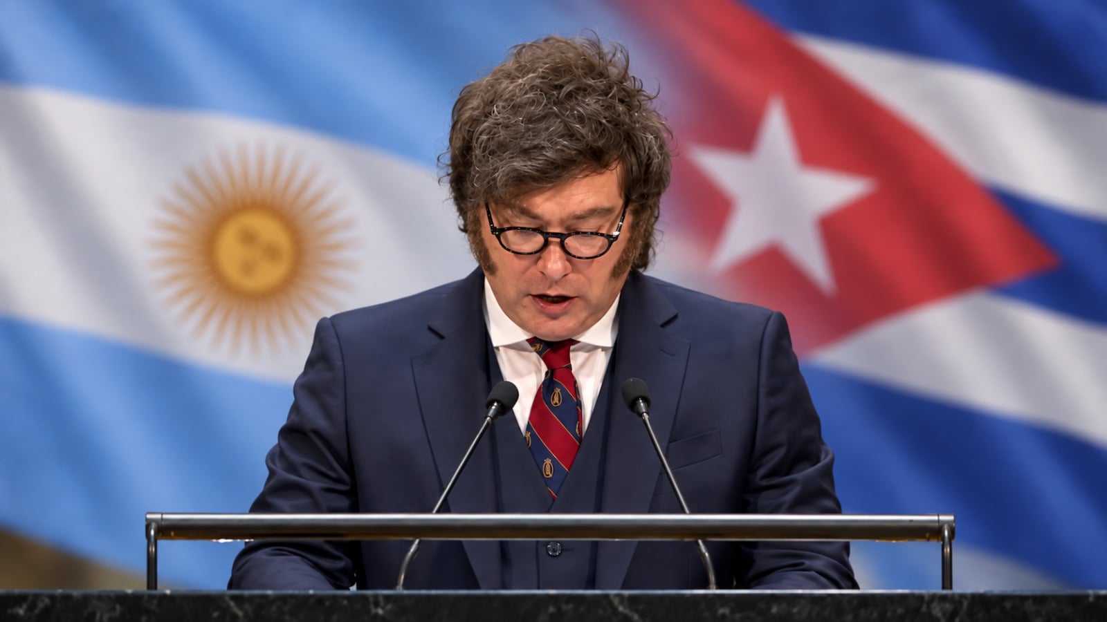 Milei lanza duro mensaje sobre Cuba antes de fulminar a la ONU en polémico discurso
