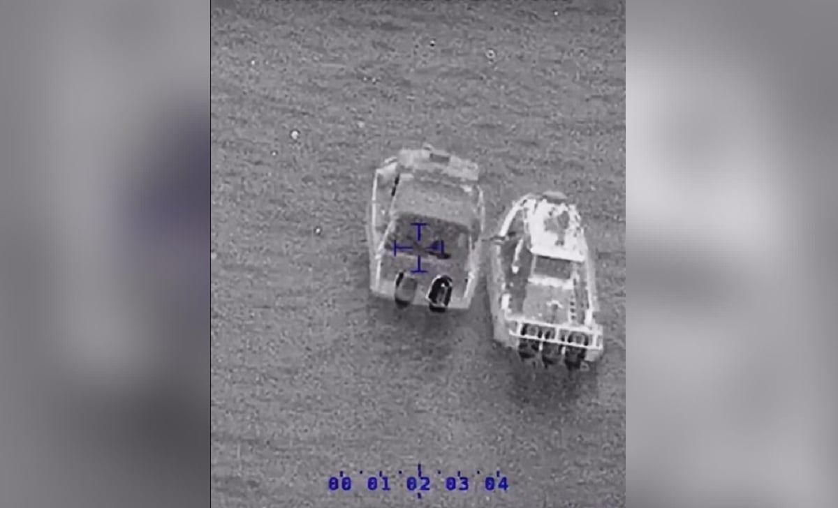 Bote interceptado rumbo a Florida.