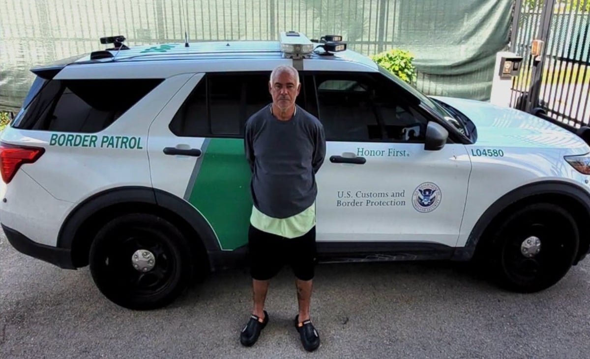 Cubano detenido por la Patrulla Fronteriza.