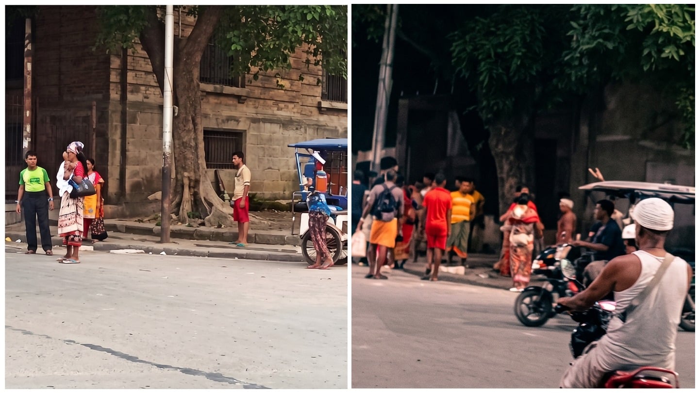 Cansados de la miseria: mujeres y niños cierran la calle Monserrate en La Habana Vieja