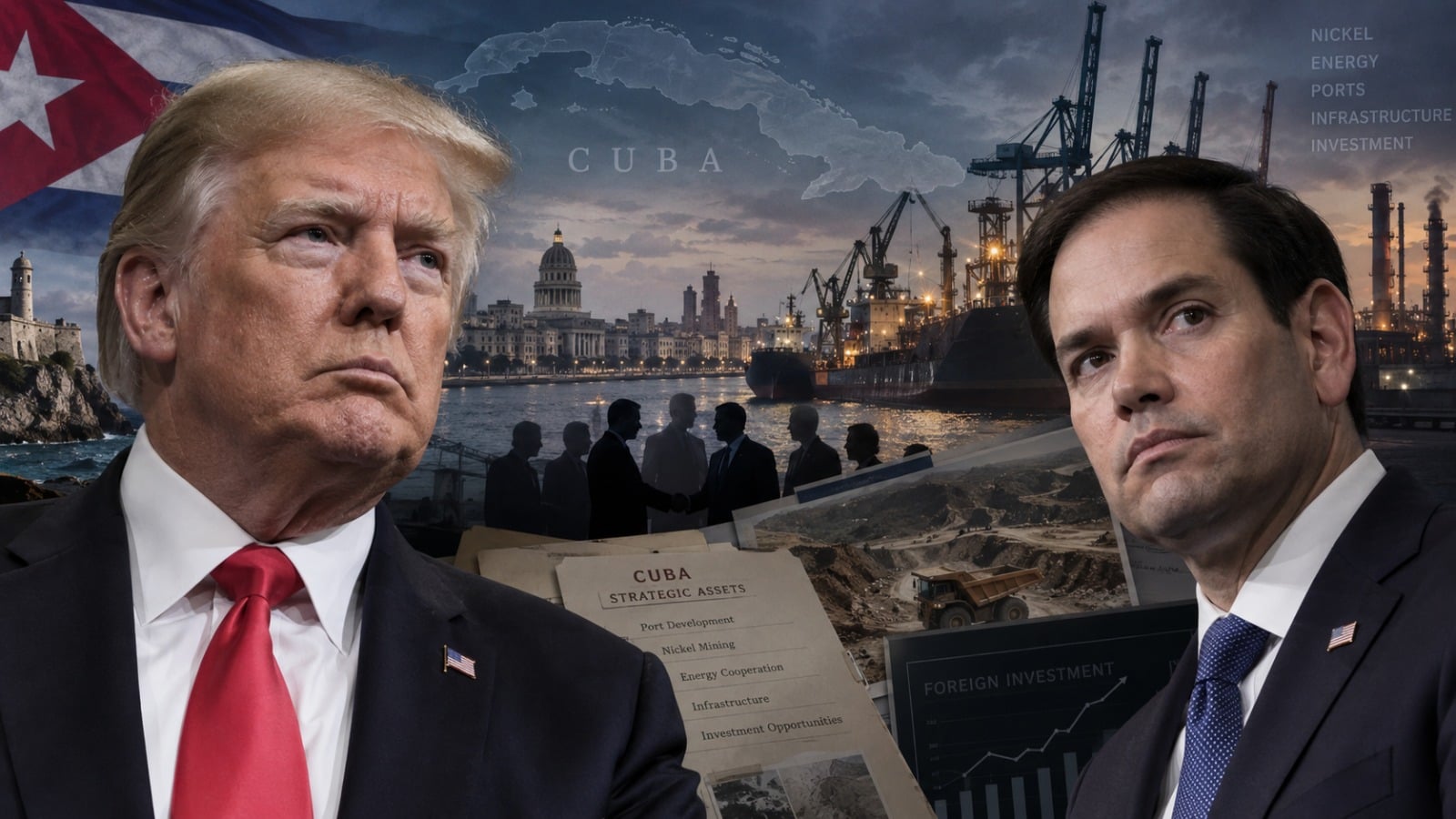 Revelan que aliados de Trump y Rubio están compitiendo por activos estratégicos en Cuba