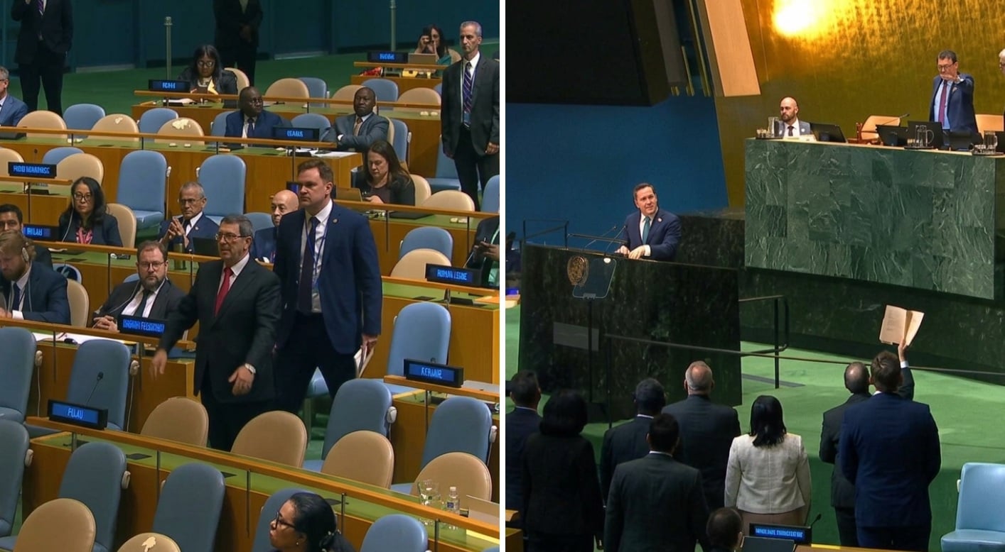 Bruno Rodríguez pierde el control_ el canciller cubano trató de callar al embajador de EEUU en la ONU1