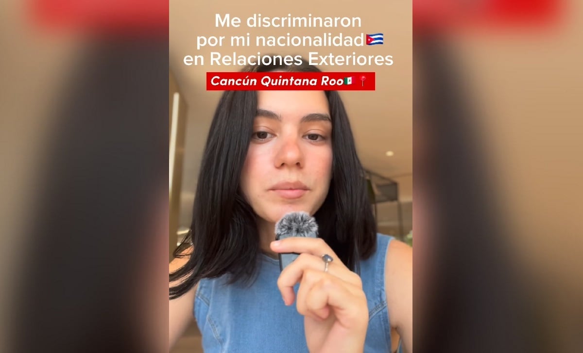 Cubana denuncia discriminación.