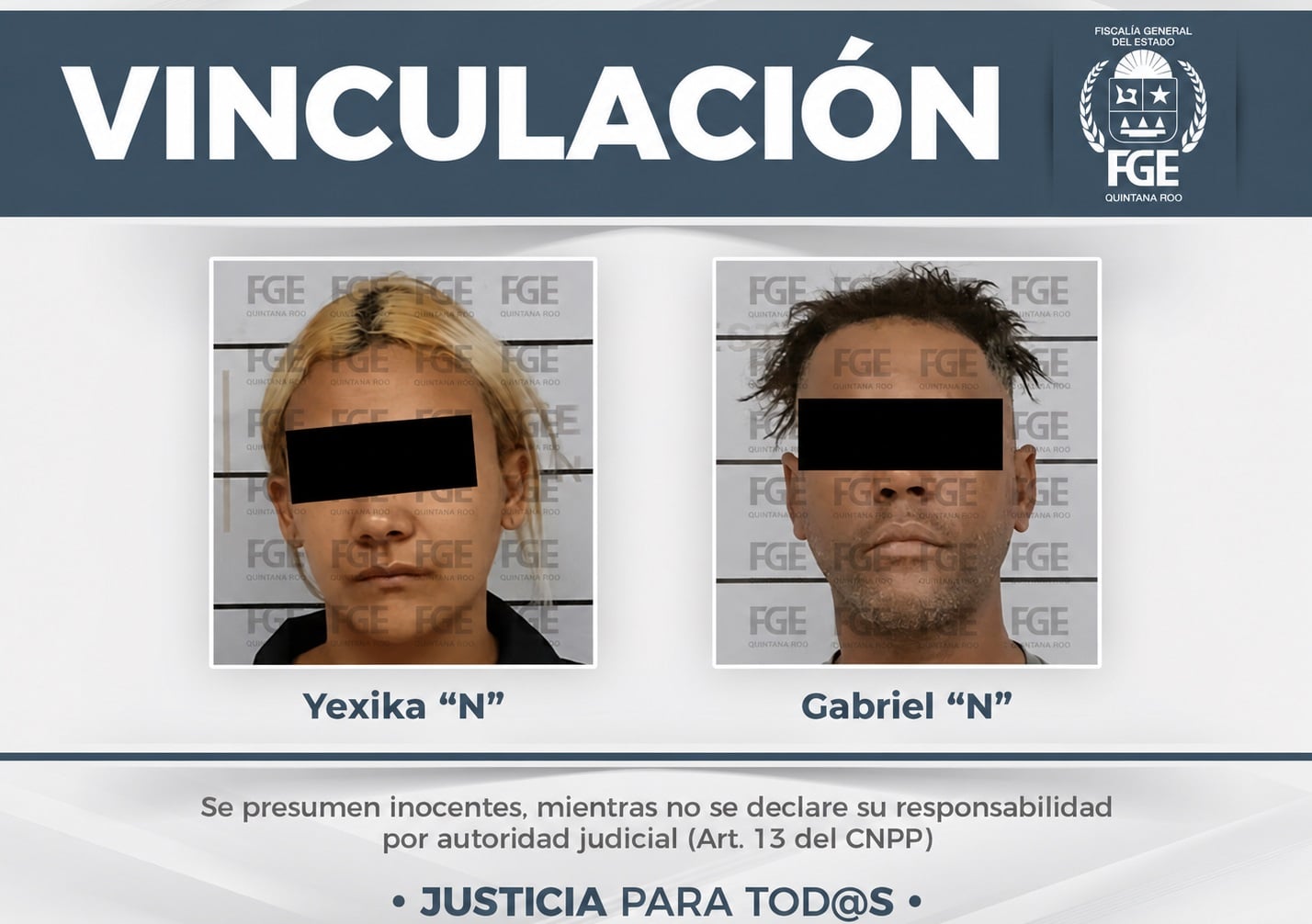 Cubanos detenidos en Cancún.