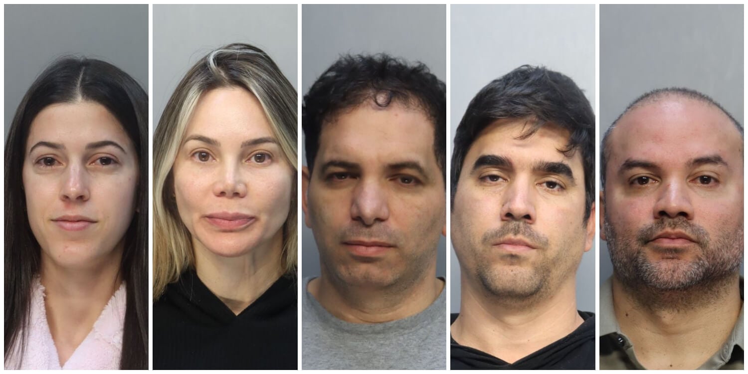 Detenidos en Doral por fraude.