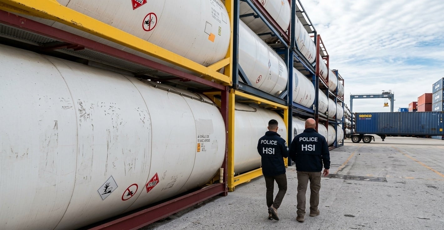 EEUU muestra imágenes del combustible incautado antes de su envío a Cuba