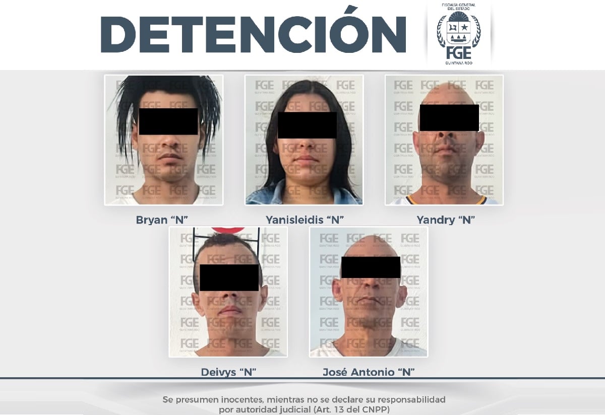 Cubanos detenidos en México.
