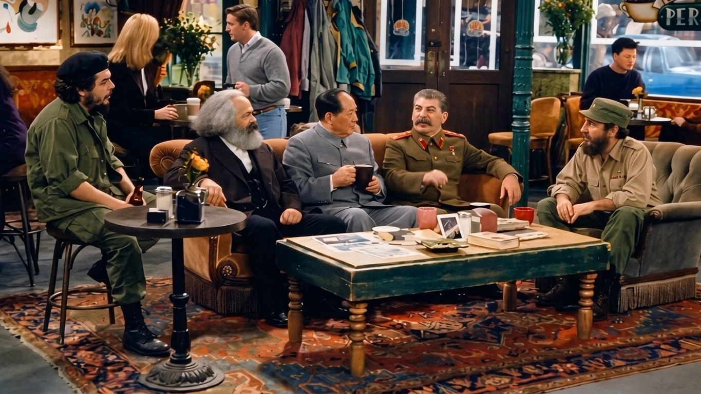 Fidel Castro y el Che Guevara protagonizan Comrades una parodia de la popular serie Friends2